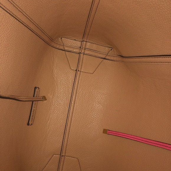 A/X Armani Exchange tote bag Reversible Pink/Tan - Picture 4 of 8